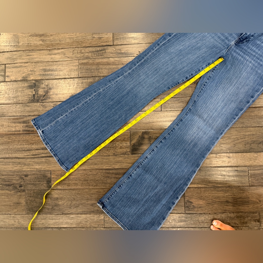 FRAME High Rise Flare Jeans Size 29 Excellent Condition - Picture 8 of 9